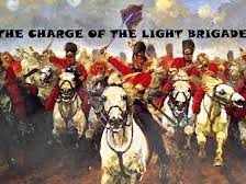 caesura in charge of the light brigade