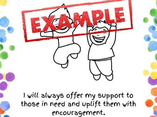 A-Z Colouring Affirmation Posters