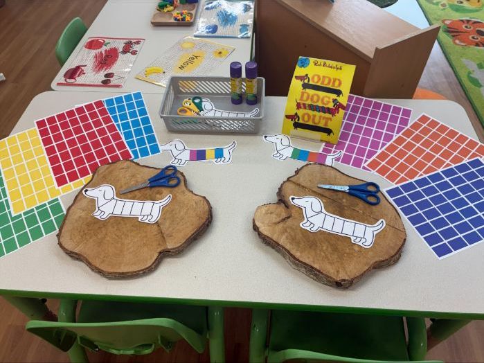 Odd Dog Out inspired Fine motor Activity