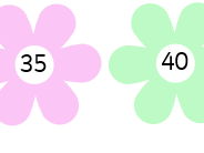 5 Times table flowers