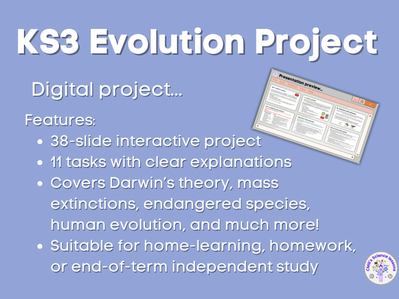 KS3 Evolution project (Digital)