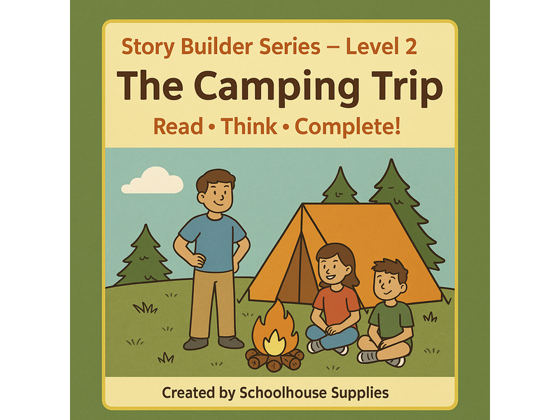 Story Builder Series – Level 2: The Camping Trip (30 Units)