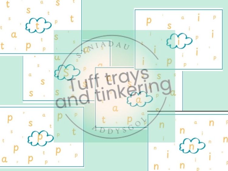 SATPIN phonics phase 1 find the letter early years nursery reception foundation phase