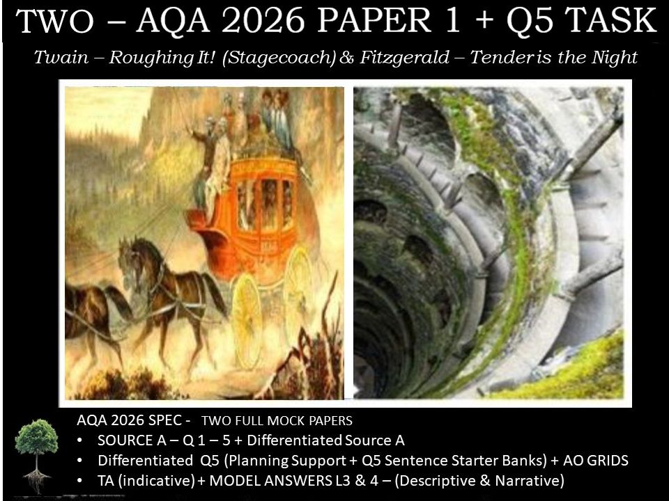 TWO - PAPER 1 | 2026 FULL MOCKS | Q5 TASKS