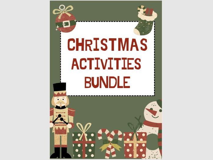 40 Printable Christmas Activities