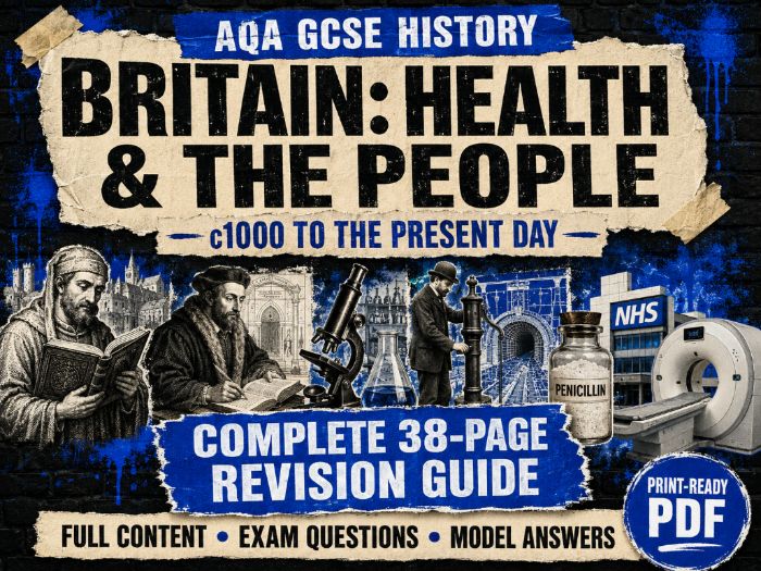 AQA GCSE History Britain: Health and the People Complete Revision Guide