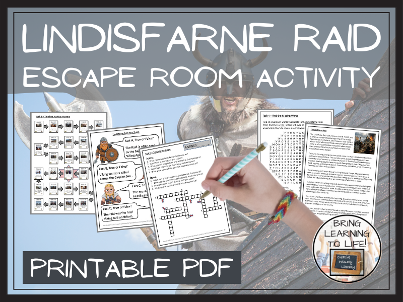 Lindisfarne Raid Escape Room Activity
