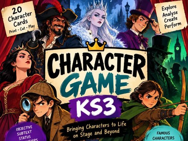Characterisation Drama game - Keystage 3