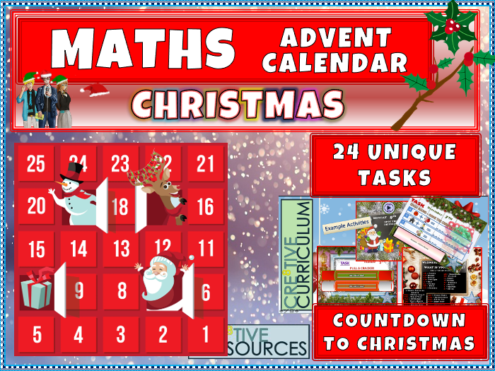 Christmas Advent Calendar Maths