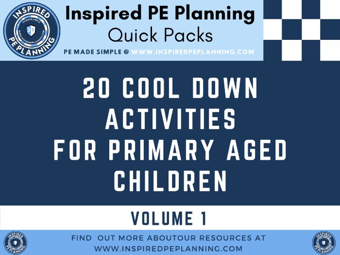 Quick Packs | 20 Cool Down Activities