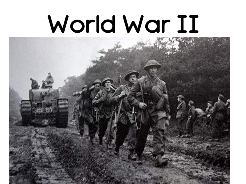 WW2 history planning - Lesson 2