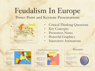 Feudalism In Europe Power Point and Keynote Presentation | Teaching