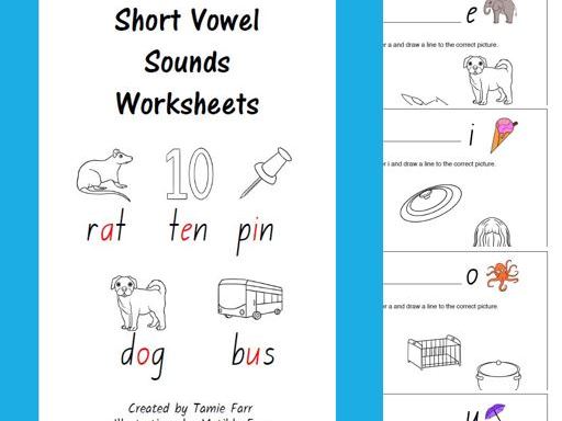 Short Vowel Sounds Worksheets | Teaching Resources