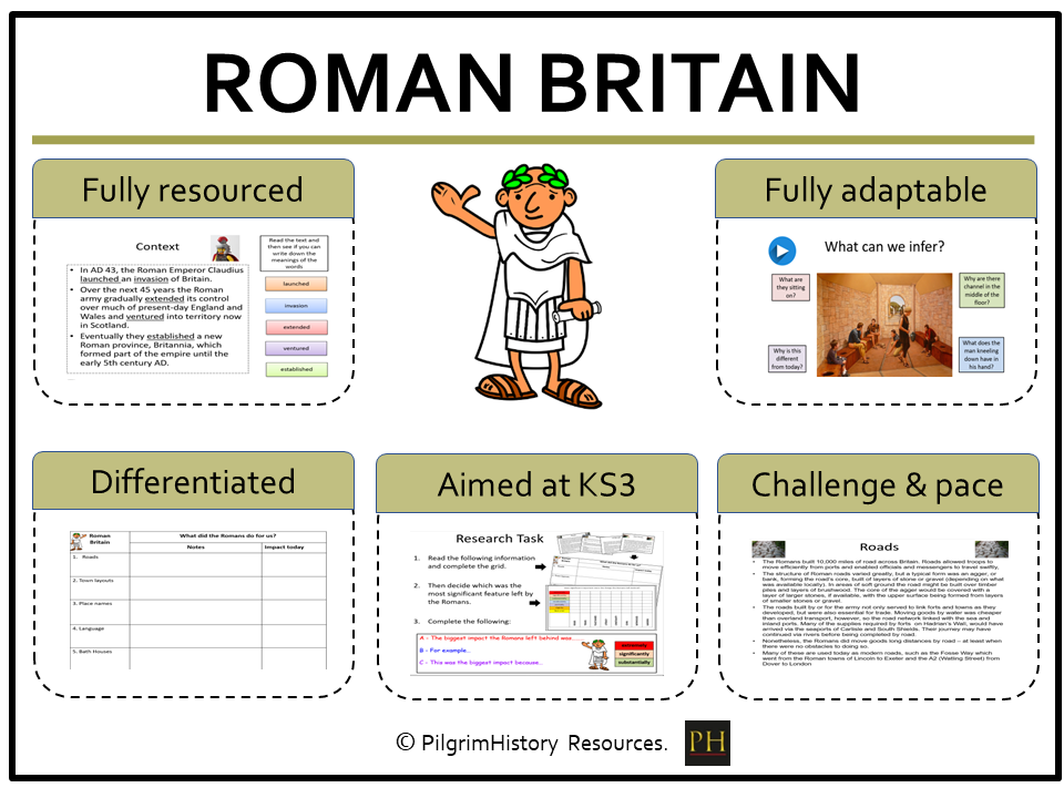 KS3 History: Roman Britain and its legacy