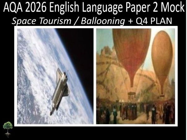 One AQA 2026 English Language Paper 2 Mock | Q4 Plan - (Spa)
