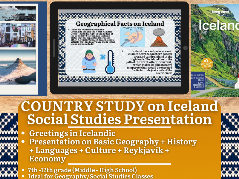 Country Study Presentation on Iceland - Europe - Scandinavia