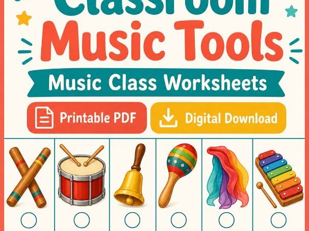 Classroom Music Tools Activity Pages