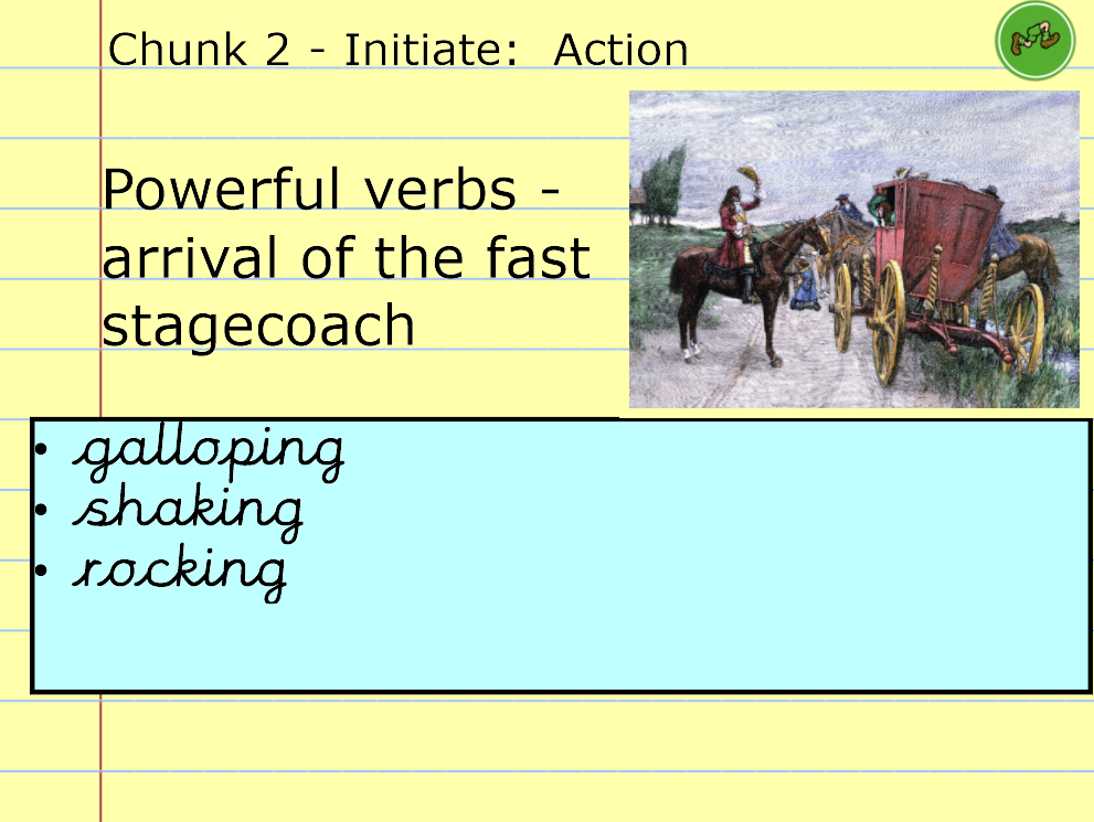 10 Sentence Stacking lessons for The Highwayman (Year 5) The Write