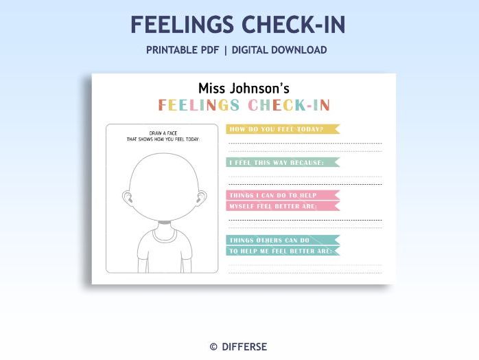 Feelings Check In | Wellness Check | Coping Skills | How Are You Feeling