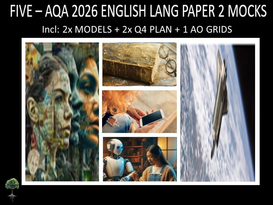 FIVE - AQA PAPER 2 | 2026 FULL MOCKS | MODELS | Q4 PLAN | AO GRIDS