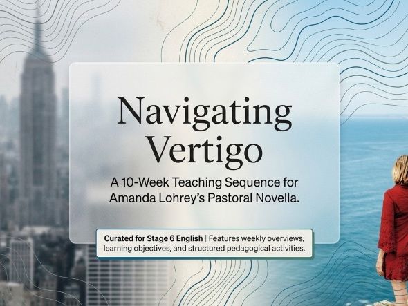 Vertigo Novel Study Unit | Senior English | Identity, Memory & Essay Writing