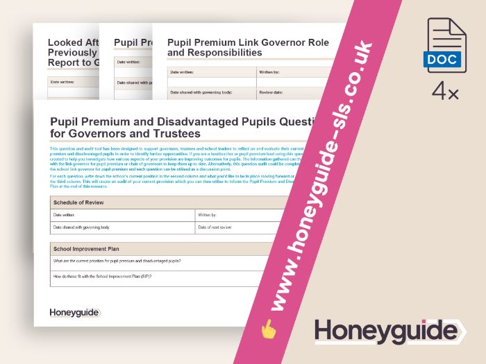 Pupil Premium Link Governor Support Pack