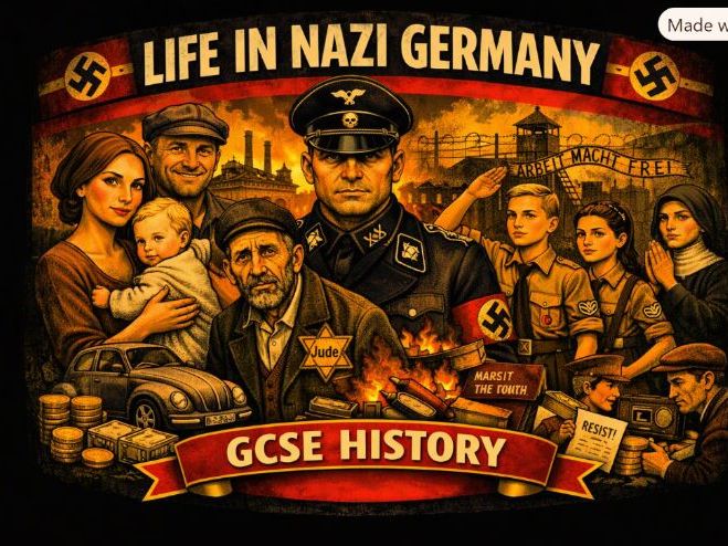 GCSE History Edexcel Paper 3 – Nazi Germany: Life in Nazi Germany 1933–1939 - Topic 4