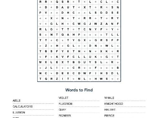 Year 7 spelling -puzzles
