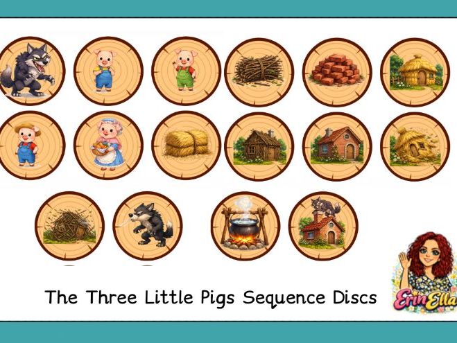 The Three Little Pigs Sequence Discs