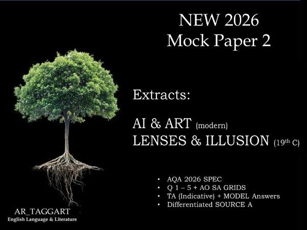 AI & ART - PAPER 2 | 2026 FULL MOCK | AO GRID