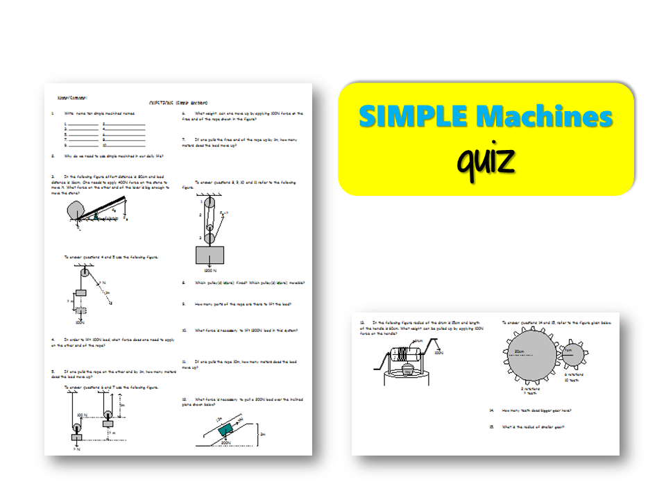 Elementary school forces and equilibrium resources