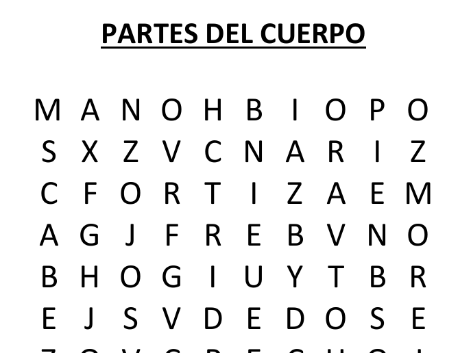 4 Spanish word search puzzles (búsqueda de palabras)