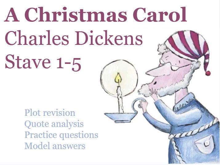 A CHRISTMAS CAROL bundle 5 LESSONS