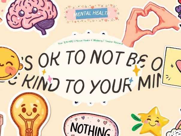 It’s OK to Not Be OK – Mental Health & Wellbeing Presentation and Lesson Plan