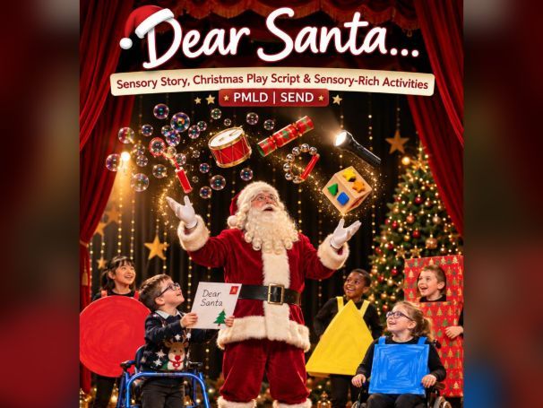 Dear Santa Sensory Story & Adaptation into a Christmas Play | SEND & PMLD
