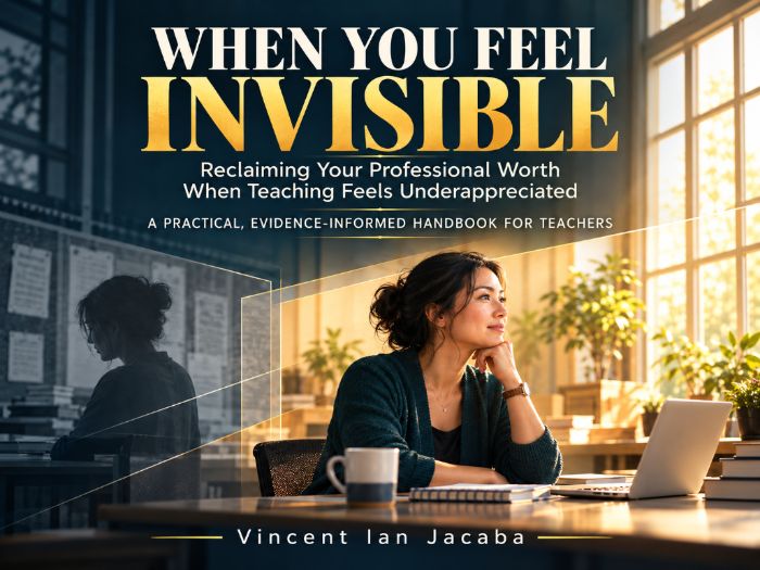 Teacher Wellbeing Handbook: Feeling Invisible at Work | CPD, Boundaries & Professional Confidence