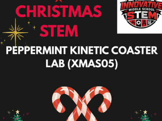 Peppermint Coaster Energy STEM Lab XMAS05
