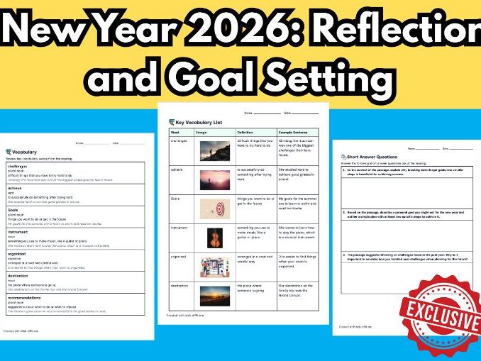 New Year 2026: Reflection and Goal Setting