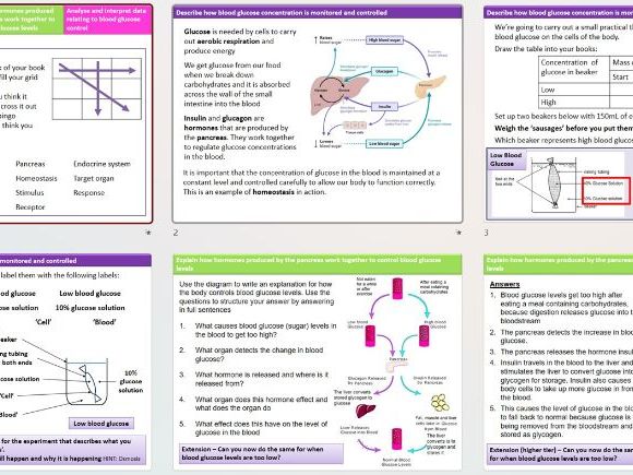 AQA Trilogy 4.5 L5 Blood Glucose