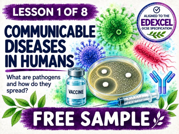 Communicable Diseases – Free Sample Lesson for Communicable Diseases Unit (Edexcel GCSE Biology)