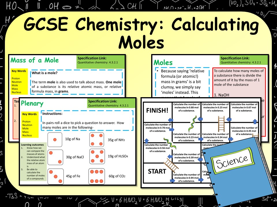 chemistry calculator moles