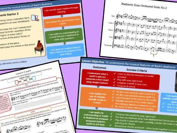 GCSE Music - Badinerie Bundle