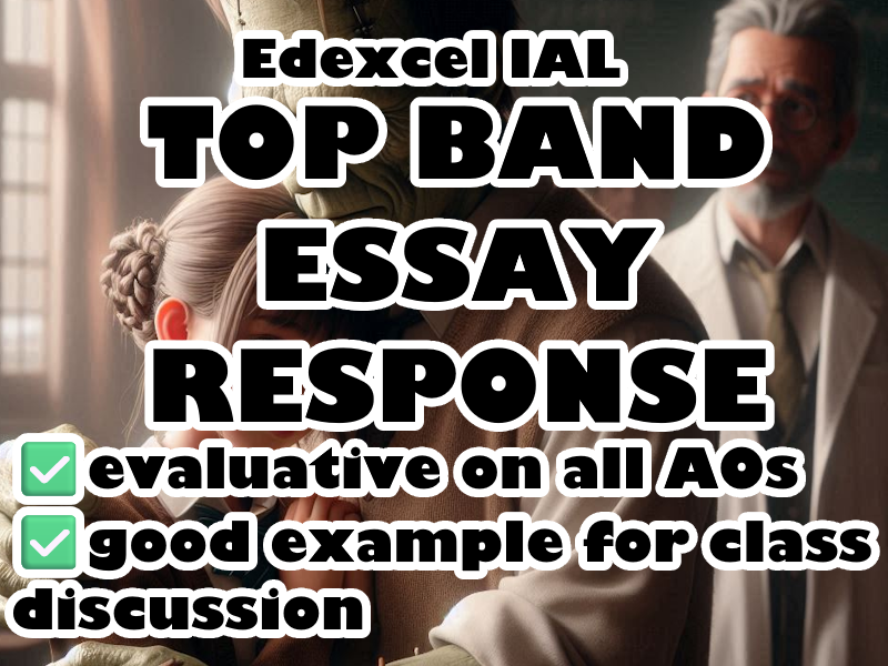 Frankenstein & Never Let Me Go (Science & Society) Example Essay Response - Edexcel A Level