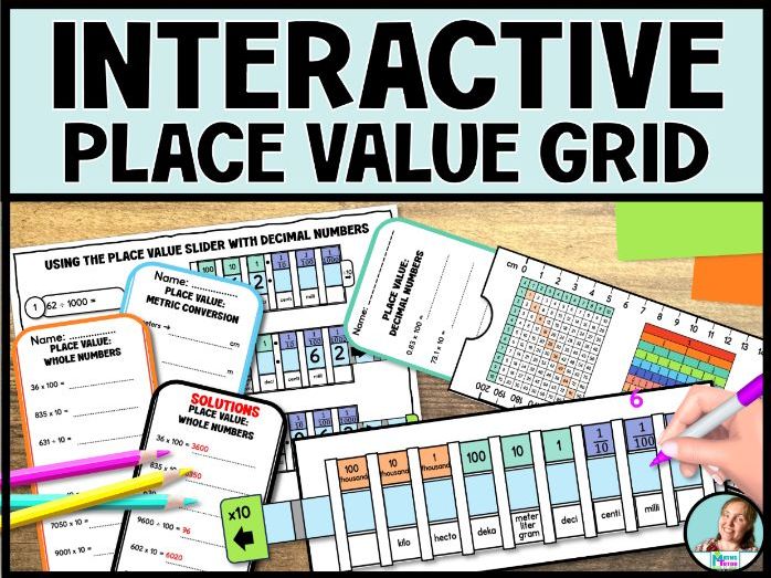 Place Value! Interactive Slider & Activities