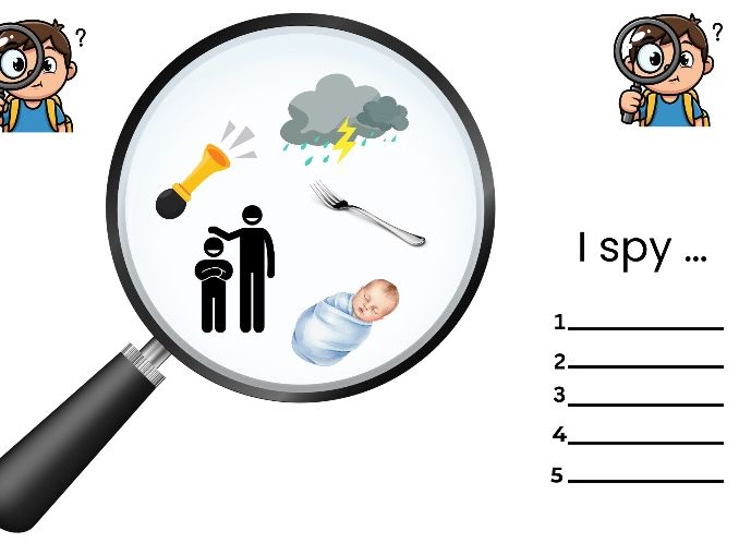 I Spy ‘or’ Sound – Phonics Worksheet | Phase 3