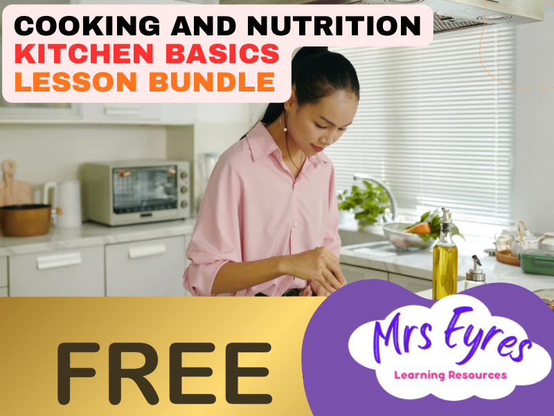 Basic Kitchen Skills Unit for Cooking and Nutrition, Food Technology and Hospitality & Catering