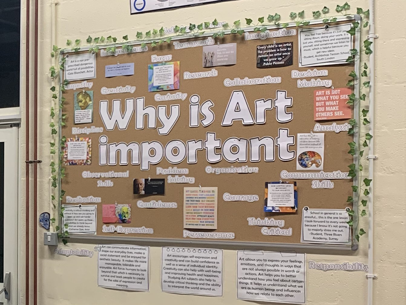  Why Is Art Important Display Resources Teaching Resources