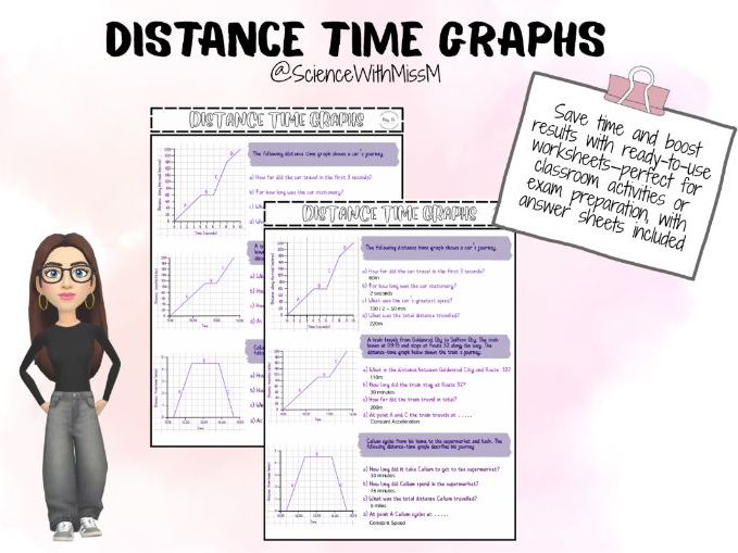 Distance Time Graph Worksheet KS3