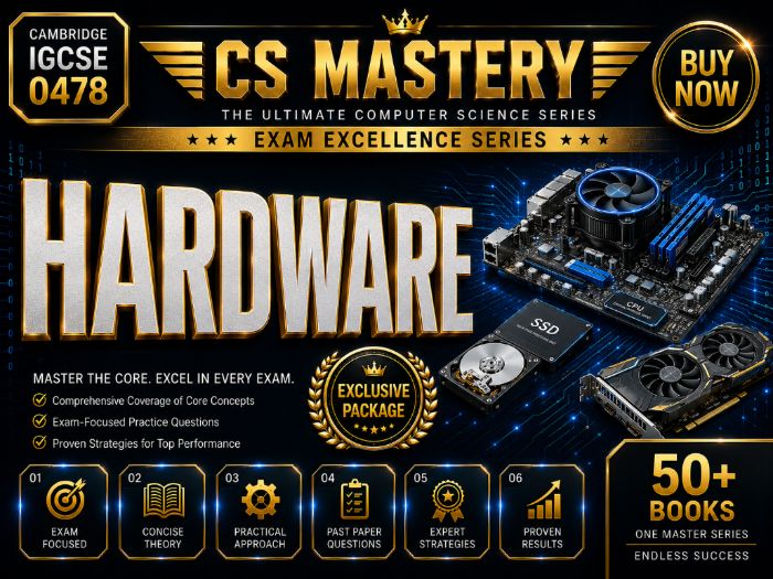 Cambridge IGCSE 0478 Hardware and Software  | Exam Excellence Series