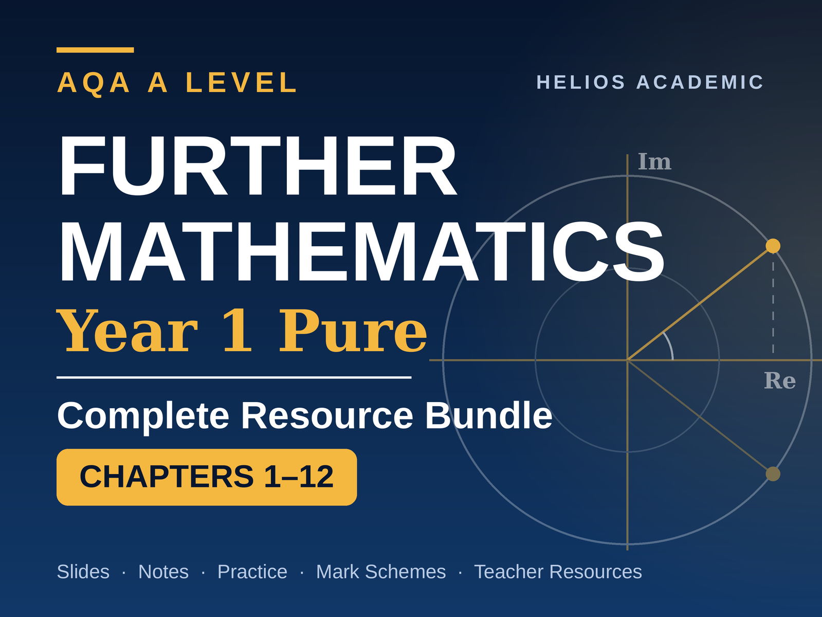 AQA A Level (Year 1) Further Mathematics Complete Resource Bundle | Pure | Chapters 1-12